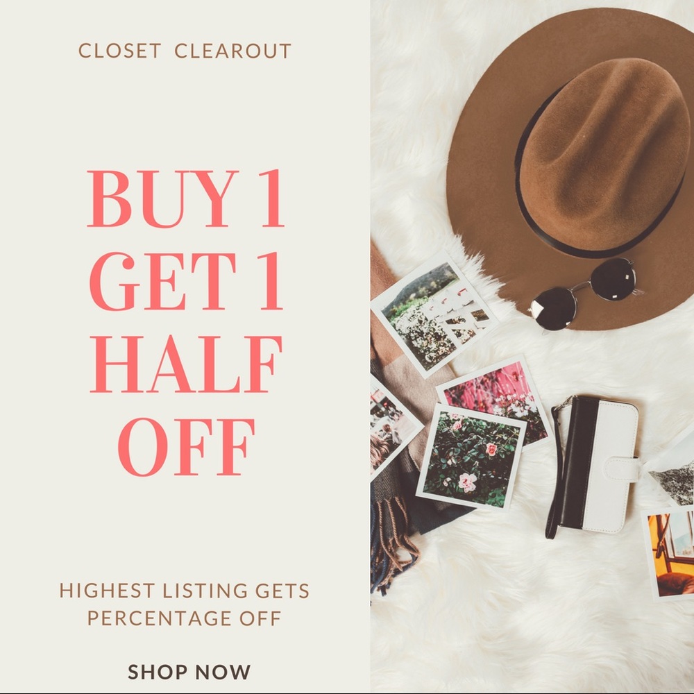 B O G O  Half Off ~ EXTENDED One More day!!